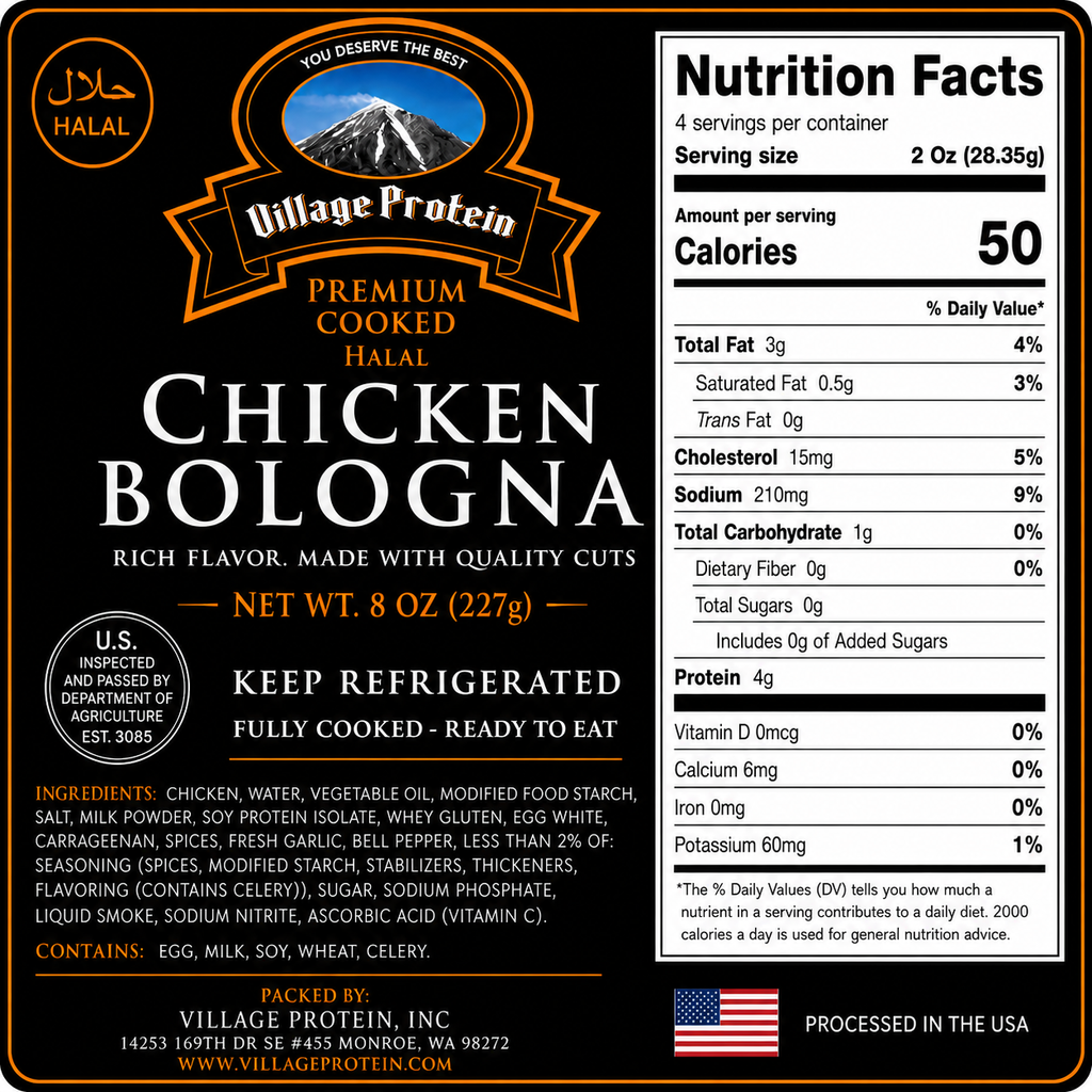 Chicken Bologna – Village Protein