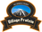 Village Protein logo with a mountain in the center